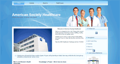 Desktop Screenshot of amshealthcare.org